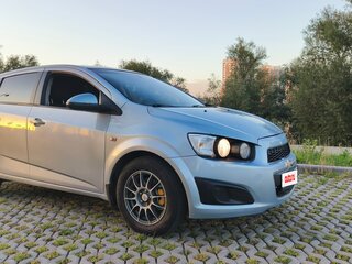 2012 Chevrolet Aveo II, голубой, 500000 рублей, вид 2