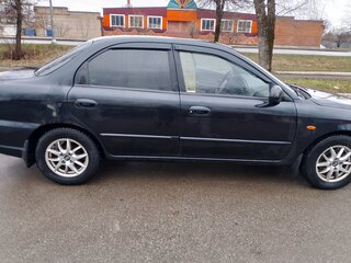 2007 Kia Spectra I Рестайлинг 2, чёрный, 370000 рублей, вид 4