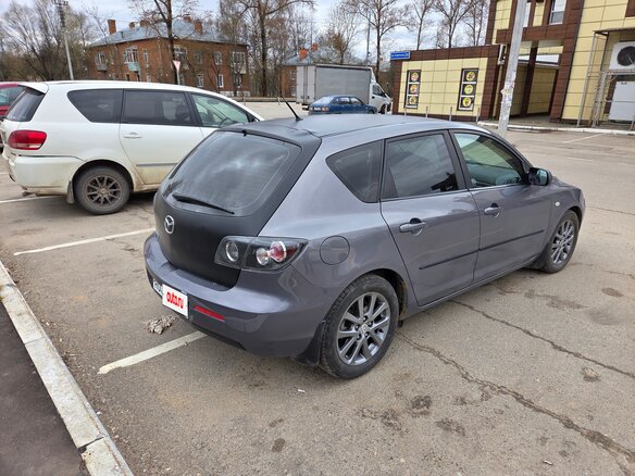 2008 Mazda 3 I (BK) Рестайлинг, серый, 550000 рублей - вид 2