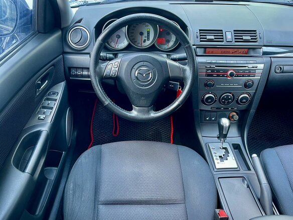 2007 Mazda 3 I (BK) Рестайлинг, серый, 497000 рублей - вид 9