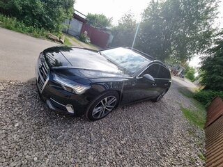 2019 Audi A6 45 TDI V (C8), серый, 3750000 рублей, вид 5