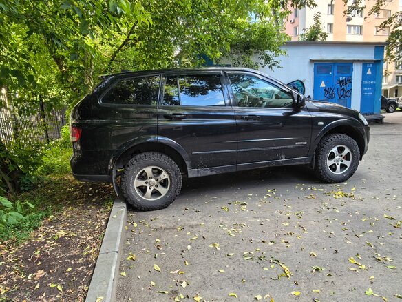 2010 SsangYong Kyron I Рестайлинг, чёрный, 1050000 рублей - вид 6
