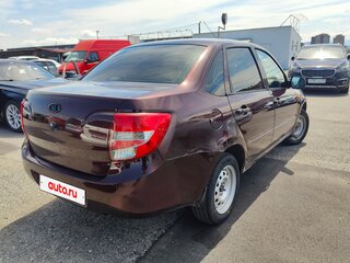 2013 Lada (ВАЗ) Granta I, пурпурный, 470000 рублей, вид 3