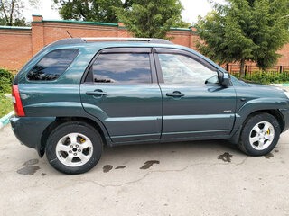 2008 Kia Sportage II, зелёный, 750000 рублей, вид 5