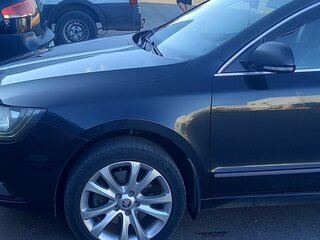 2014 Skoda Superb II Рестайлинг, чёрный, 1300000 рублей, вид 2