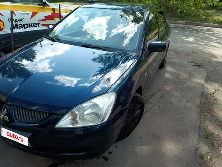 2005 Mitsubishi Lancer IX Рестайлинг, синий, 620000 рублей, вид 2