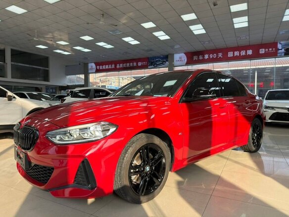 2022 BMW 1 серии 120i III (F52) Рестайлинг, красный, 2180000 рублей - вид 11