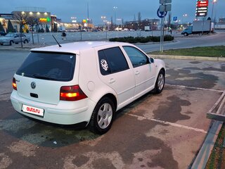 1999 Volkswagen Golf IV, белый, 350000 рублей, вид 4