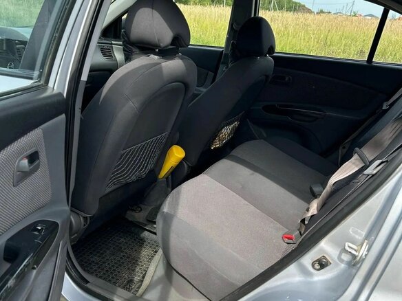 2009 Kia Rio II, серебристый, 510000 рублей - вид 7