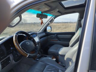 2003 Toyota Land Cruiser Cygnus 100 Series Рестайлинг 1, серый, 2000020 рублей, вид 2