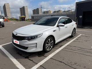 2017 Kia Optima IV, белый, 1350000 рублей, вид 1