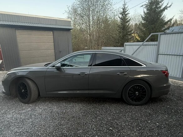 2022 Audi A6 45 TFSI V (C8), серый, 3700000 рублей - вид 6