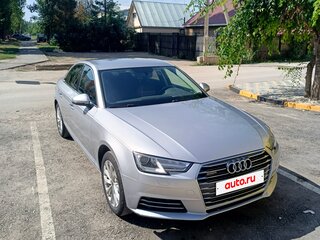 2016 Audi A4 V (B9), серебристый, 2400000 рублей, вид 5