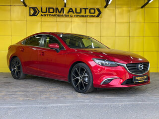 2015 Mazda 6 III (GJ) Рестайлинг, красный, 1799000 рублей, вид 3