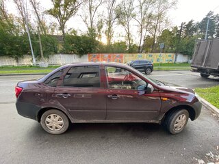 2012 Lada (ВАЗ) Granta I, пурпурный, 289000 рублей, вид 4