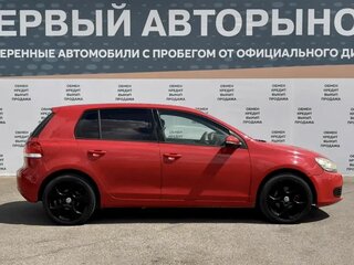 2011 Volkswagen Golf VI, красный, 590000 рублей, вид 4