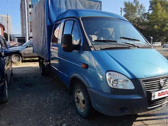 2011 ГАЗ ГАЗель (33023/330273) Фермер, синий, 900000 рублей - вид 1