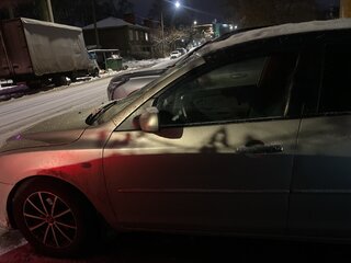 2007 Mazda 3 I (BK) Рестайлинг, золотистый, 420000 рублей, вид 3