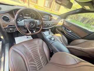 2015 Mercedes-Benz S-Класс 500 Long VI (W222, C217), чёрный, 3599000 рублей, вид 4
