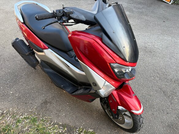 2017 Yamaha NMAX, красный, 210000 рублей