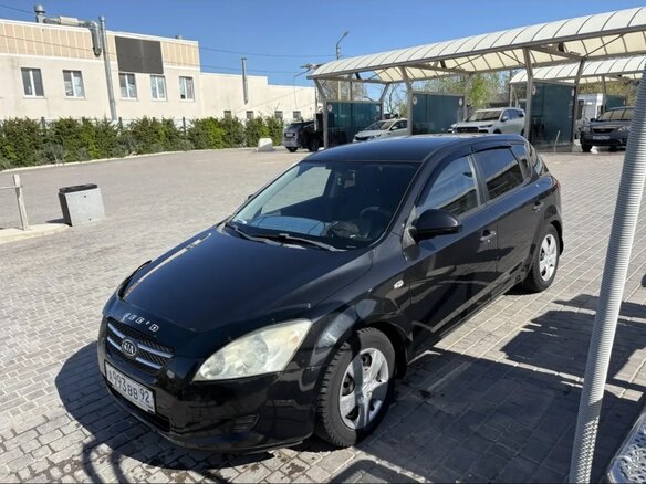 2008 Kia Ceed I, чёрный, 640000 рублей - вид 6