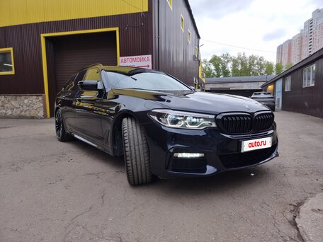 2018 BMW 5 серии 520d xDrive VII (G30/G31/G38), синий, 3300000 рублей, вид 1