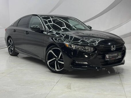 2019 Honda Accord X, чёрный, 1997000 рублей, вид 3