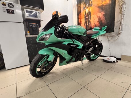 2012 Yamaha YZF-R6, зелёный, 800000 рублей, вид 1