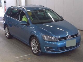 2013 Volkswagen Golf VII, синий, 1300000 рублей, вид 3