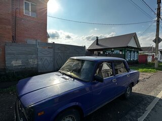 2001 Lada (ВАЗ) 2107, голубой, 54000 рублей, вид 1