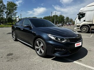 2020 Kia Optima IV Рестайлинг, синий, 2600000 рублей, вид 3