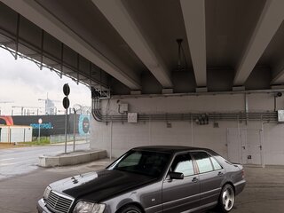 1996 Mercedes-Benz S-Класс 500 III (W140) Рестайлинг, серый, 1600000 рублей, вид 2