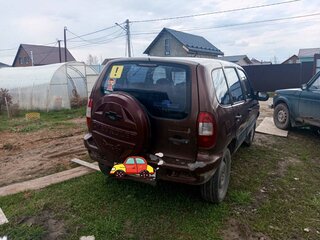 2003 Chevrolet Niva I, красный, 230000 рублей, вид 3