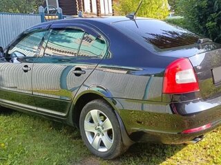 2013 Skoda Octavia II (A5) Рестайлинг, чёрный, 1380000 рублей, вид 2