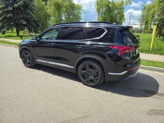 2021 Hyundai Santa Fe IV Рестайлинг, чёрный, 3550000 рублей, вид 5