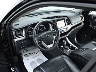 2015 Toyota Highlander III (XU50), чёрный, 2655000 рублей, вид 5