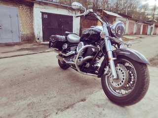 2006 Yamaha XVS1100, чёрный, 505000 рублей, вид 1