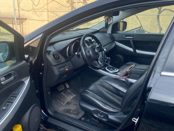 2007 Mazda CX-7 I, чёрный - вид 4