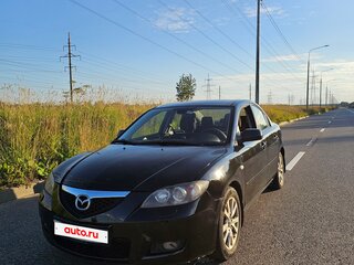 2007 Mazda 3 I (BK) Рестайлинг, чёрный, 650000 рублей, вид 2
