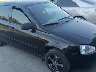 2010 Lada (ВАЗ) Kalina I, чёрный, 170000 рублей, вид 2