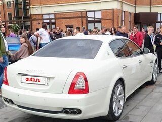 2008 Maserati Quattroporte S V Рестайлинг, белый, 3499000 рублей, вид 5