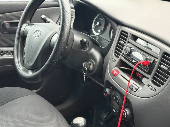 2006 Kia Rio II, серебристый, 410000 рублей - вид 12