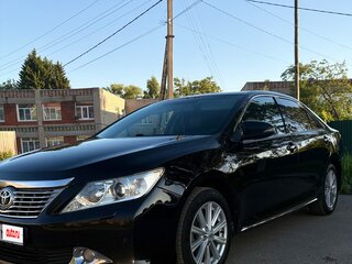 2012 Toyota Camry VII (XV50), чёрный, 1450000 рублей, вид 2