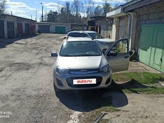 2014 Lada (ВАЗ) Kalina II, серый, 640000 рублей, вид 1