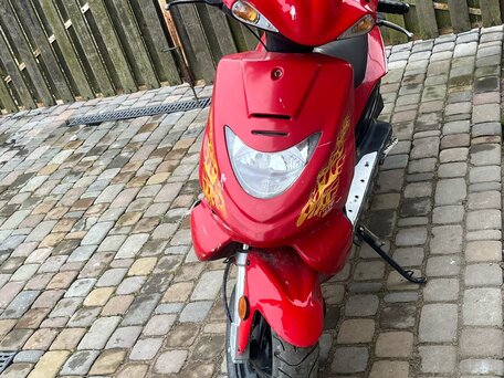 2008 Suzuki AN 125, красный, 35000 рублей, вид 1