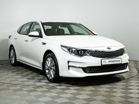 2018 Kia Optima IV, белый - вид 2