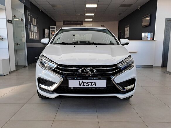 2026 Lada (ВАЗ) Vesta I Рестайлинг (NG), белый - вид 7