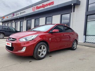 2012 Hyundai Solaris I, красный, 1100000 рублей, вид 1
