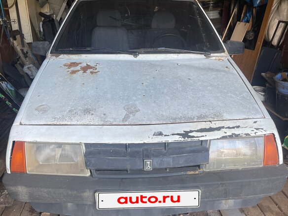 1991 Lada (ВАЗ) 2109, белый, 40000 рублей