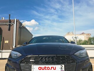 2021 Audi A5 Sportback 45 TFSI II (F5) Рестайлинг, синий, 3700000 рублей, вид 5